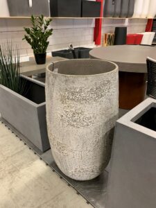 plantekasse grå, jort og tarb