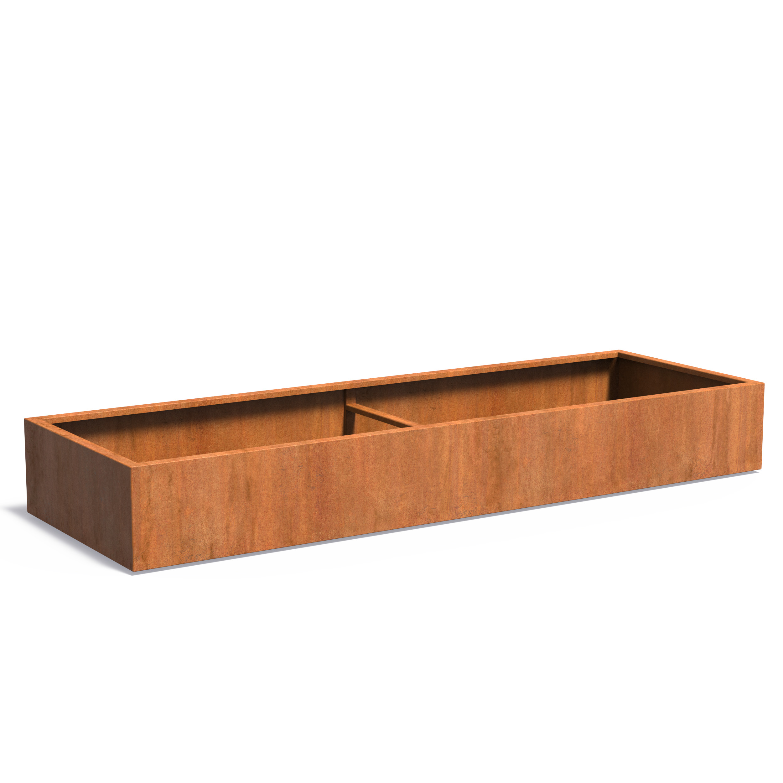 Cortenstål plantekasse 300x100x40