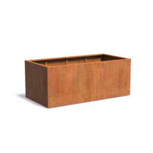 Cortenstål plantekasse 200x100x80