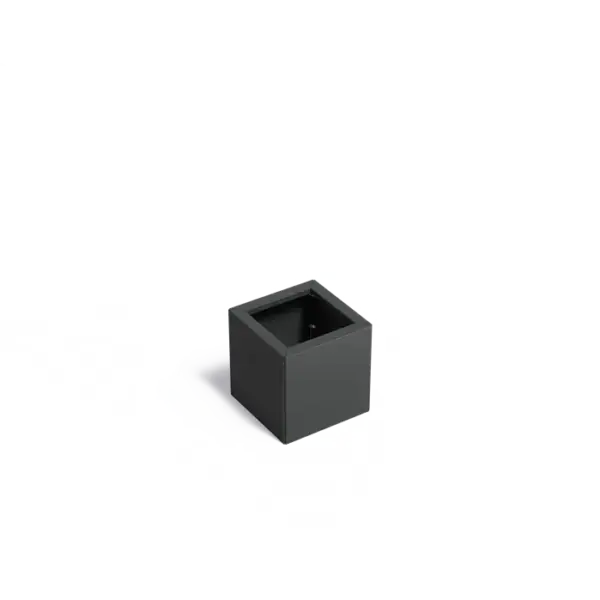 Plantekasse pulverlakkert stål. 40x40x40 cm