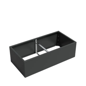 Plantekasse i stål flatpakket 200x100x60 cm