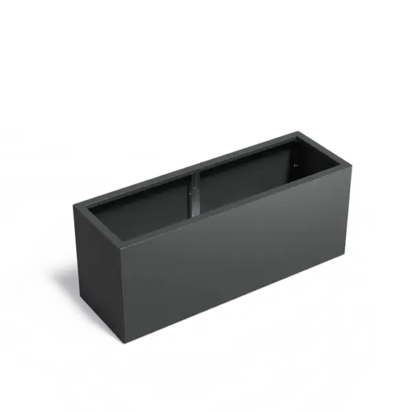 Plantekasse pulverlakkert stål. 150x50x60