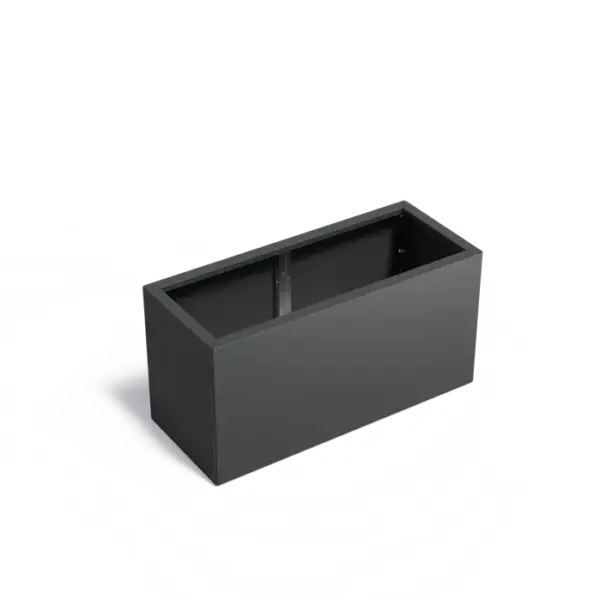 Plantekasse pulverlakkert stål. 120x50x60