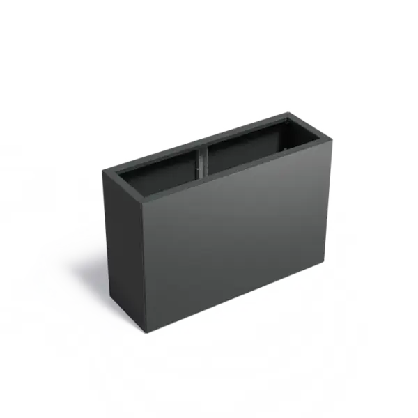 Plantekasse i stål flatpakket 120x40x80 cm