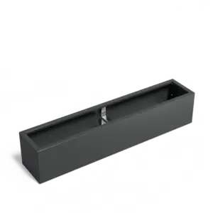 Plantekasse i stål flatpakket 200x40x40 cm