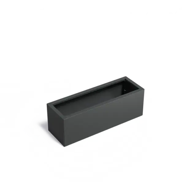 Plantekasse pulverlakkert stål. 120x40x40