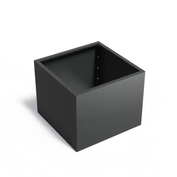 Plantekasse pulverlakkert stål. 100x100x80 cm