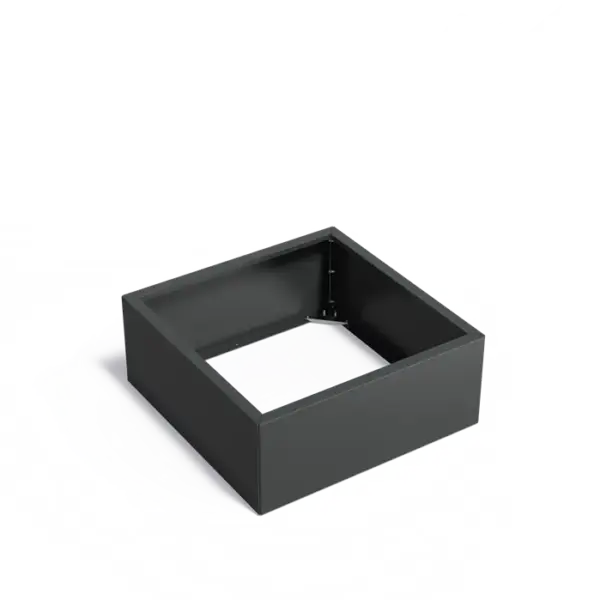 Plantekasse pulverlakkert stål. 100x100x40 cm