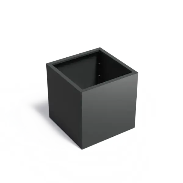 Plantekasse pulverlakkert stål. 80x80x80 cm