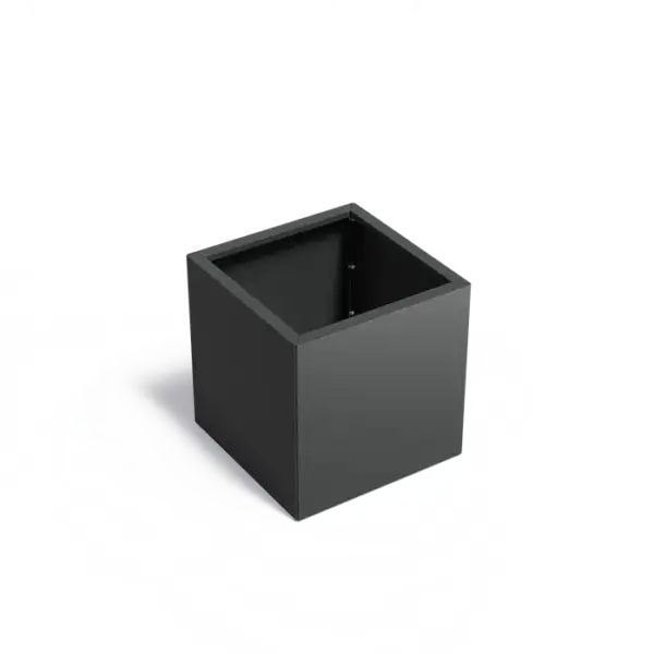 Plantekasse pulverlakkert stål. 70x70x70 cm