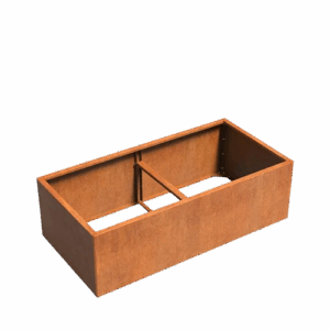 Rusty 200x100x60 flatpakket