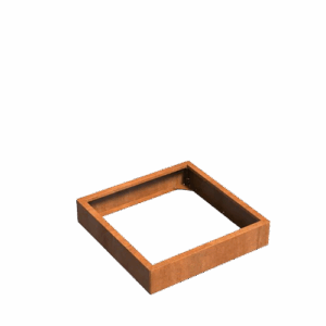 Rusty 100x100x20 flatpakket