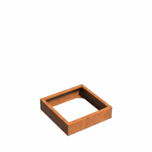 Rusty 80x80x20 flatpakket