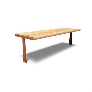 GRO bord cortenstål