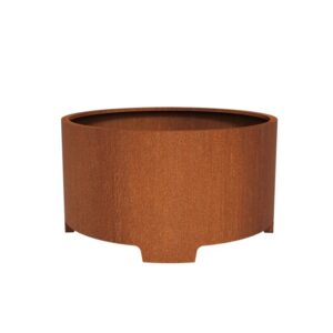 Plantekasse Rusty Cortenstål med ben 150x80