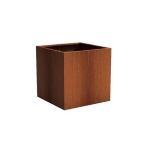 Plantekasse Rusty Cortenstål 100x100x100