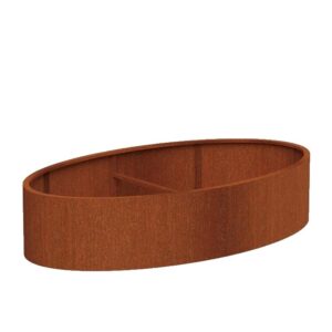 Plantekasse Rusty Cortenstål 280x160x60