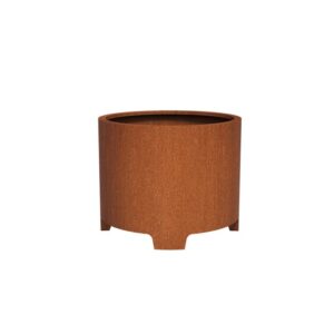 Plantekasse Rusty Cortenstål med ben 100x80