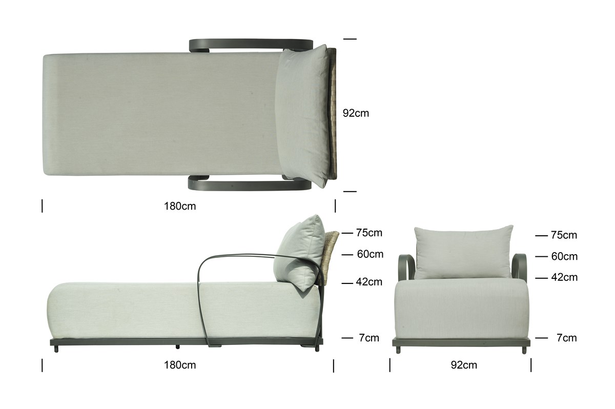 Windsor Chaise daybed - Bilde 6