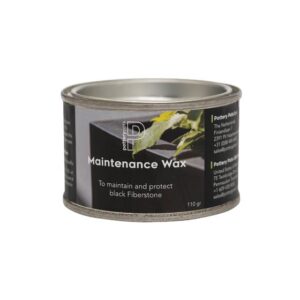 Voks for vedlikehold av Pottery Pots svarte plantekasser