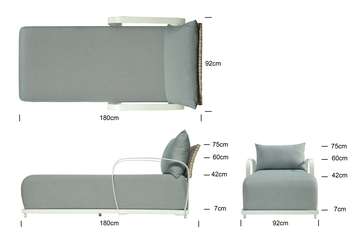 Windsor Chaise daybed - Bilde 8