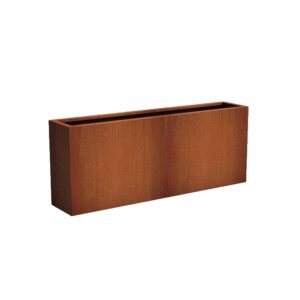 Plantekasse Rusty Cortenstål 200x40x80