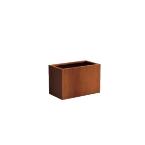 Plantekasse Rusty Cortenstål 90x50x60