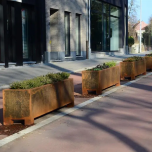 Cortenstål Uteplass