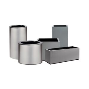 Steel plantekasser stål
