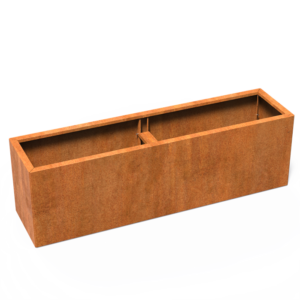 plantekasse Rusty flatpakket 200x50x60