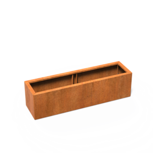 plantekasse rusty flatpakket 150x40x40
