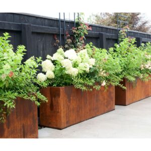 Cortenstål Plantekasser Rusty 150x50x60