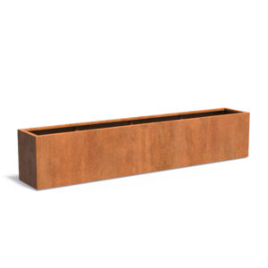 Plantekasse cortenstål 300x50x60