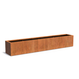 Plantekasse cortenstål 300x50x50