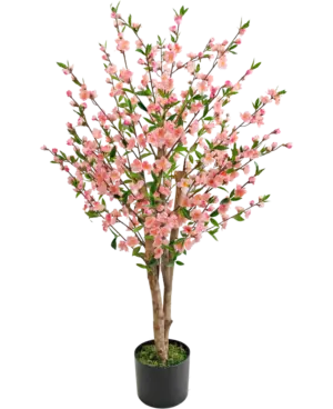 Kunstig Kirsebærtre rosa - 120 cm