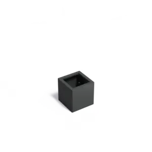Plantekasse pulverlakkert stål. 40x40x40 cm