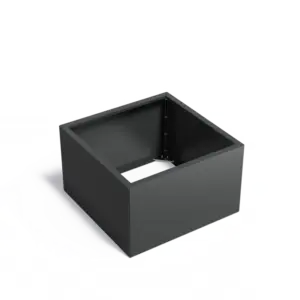 Plantekasse pulverlakkert stål. 100x100x60 cm