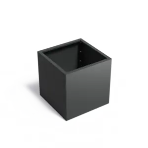 Plantekasse pulverlakkert stål. 80x80x80 cm