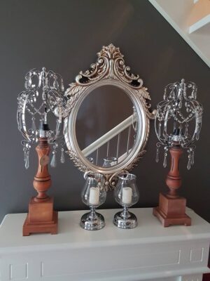 Bjørli lampe i tre