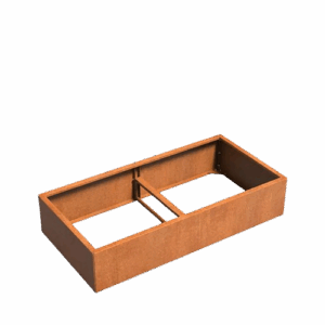 Rusty 200x100x40 flatpakket