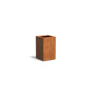 Rusty plantekasse i cortenstål